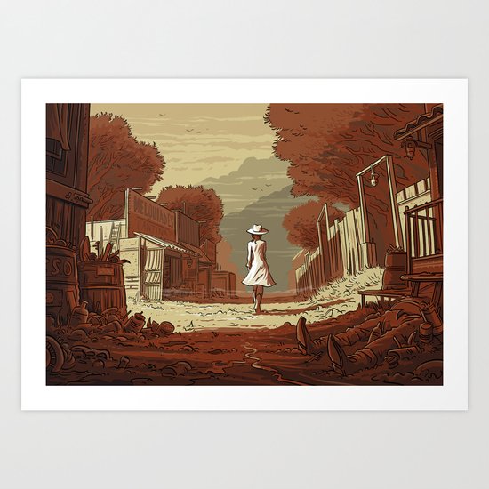 Macondo Art Print