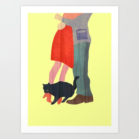 Don't let me go Art Print