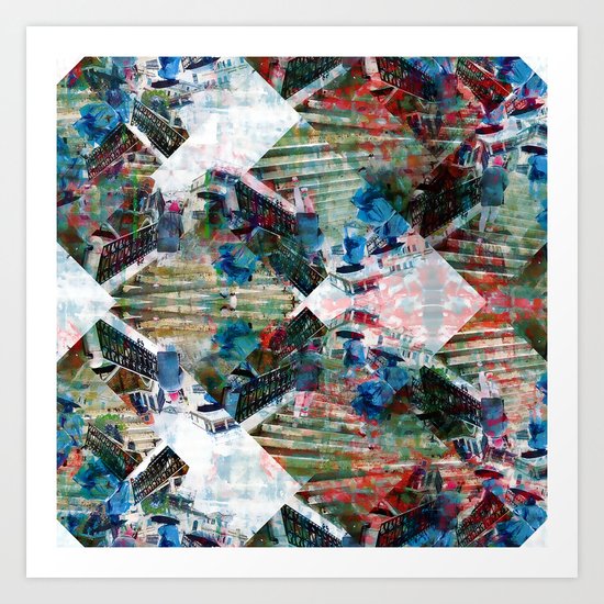 Sunday 31 March 2013: indulge in climb down topple up cycle mode tactics Art Print