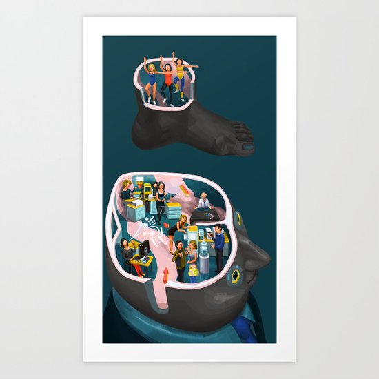 buero Art Print