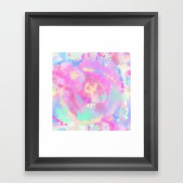  Abstract Pink Bohemian Watercolor Art Framed Art Print