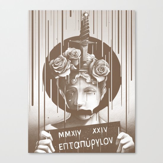 Silence Canvas Print