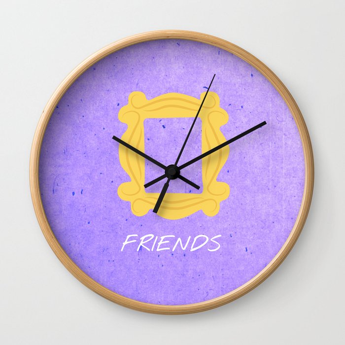 Friends 20th - Frame Wall Clock