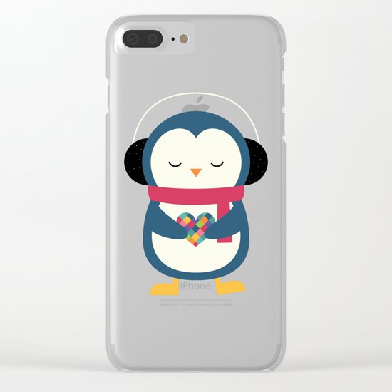 Take My Heart Clear iPhone Case