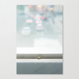 Bee in The Big City Canvas Print
