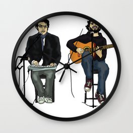 FLIGHT REHEARSAL Wall Clock | Murray, Wild, Band, Conchords, Pattern, Jemaine, Mix, Show, Time, Photo 