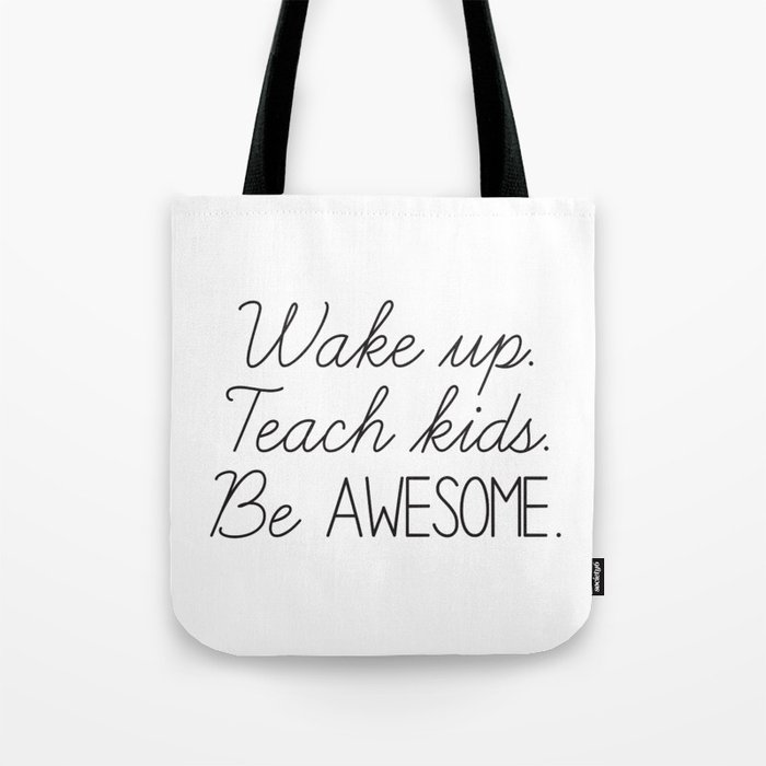 Awesome Teacher Tote Bag