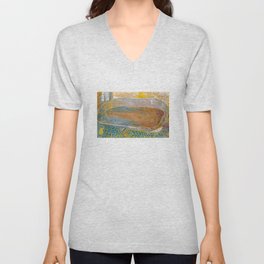 Pierre Bonnard - La Grande Baignoire V Neck T Shirt