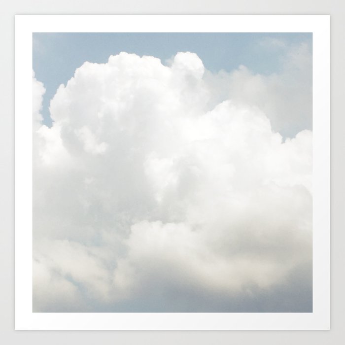 Beautiful Clouds V10 Art Print