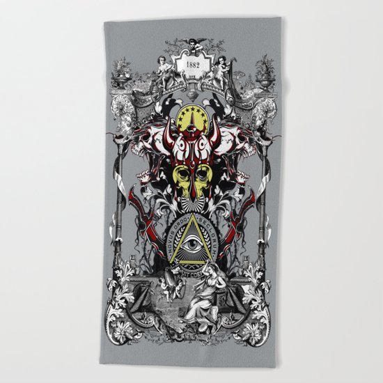 Battle Angels Beach Towel