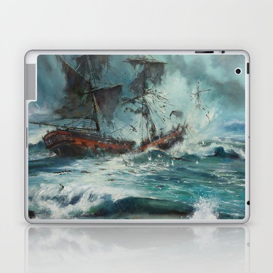 The Sea of Tranquility Laptop & iPad Skin