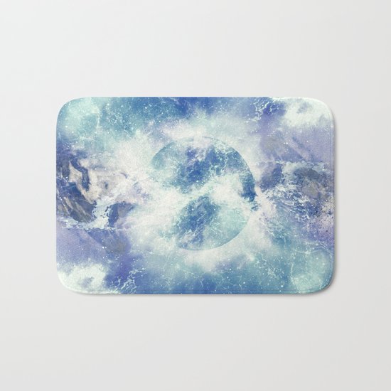 Universe Atoms Stories Bath Mat