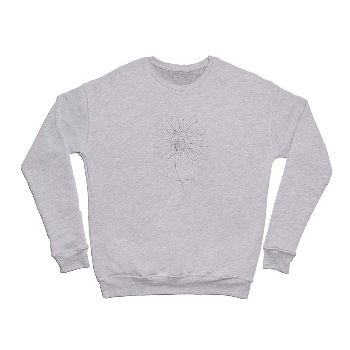 Daisy - White Crewneck Sweatshirt