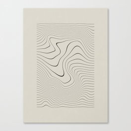 Line Distortion #2 Canvas Print