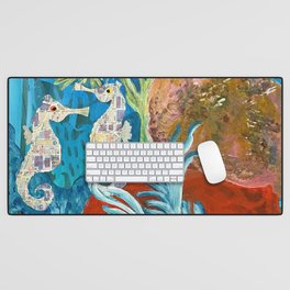 All Roads Lead Back to Water Desk Mat