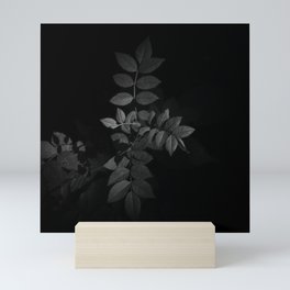 B&W growth Mini Art Print