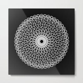 Circle Mandala Metal Print