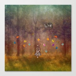 Wonderland Forest Canvas Print