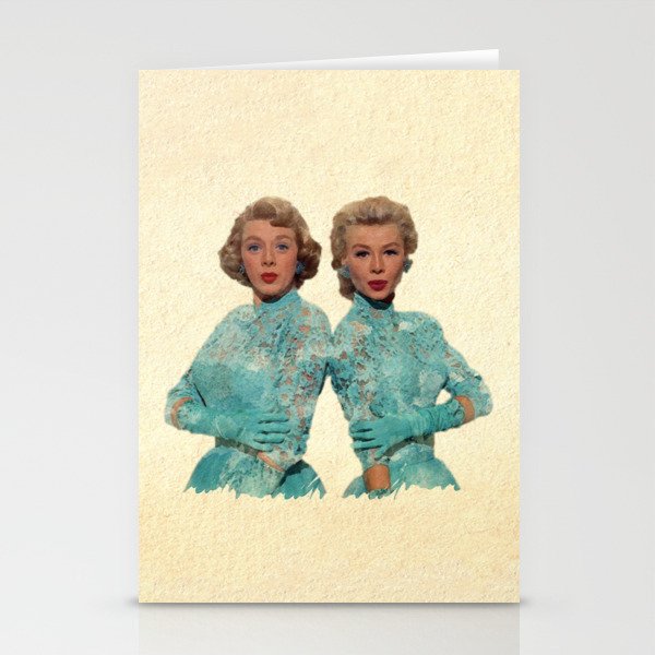 Two Different Faces... (Sisters) Stationery Cards