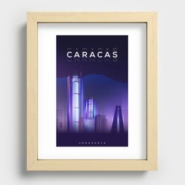 Caracas Recessed Framed Print