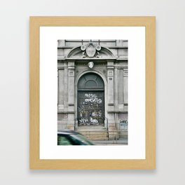 A little street of Milano Framed Art Print