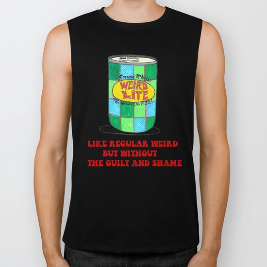 weird lite Biker Tank