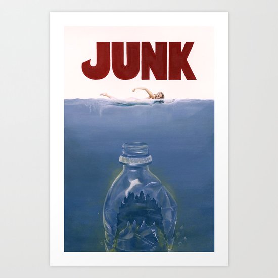 JUNK Art Print