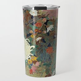 flower【Japanese painting】 Travel Mug