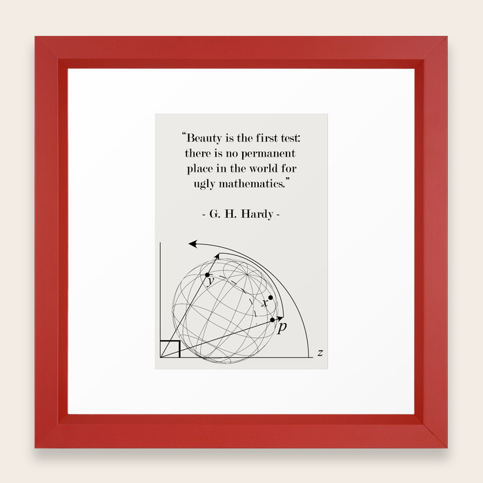 Math Poster G H Hardy Quote Framed Art Print By Rmatescu Society6 Hardy quotes and picture quotes! society6