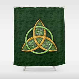 Celtic Trinity Knot Shower Curtain