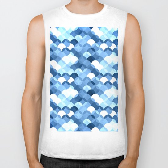 Wavey Biker Tank