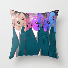 rhi fentt Throw Pillow