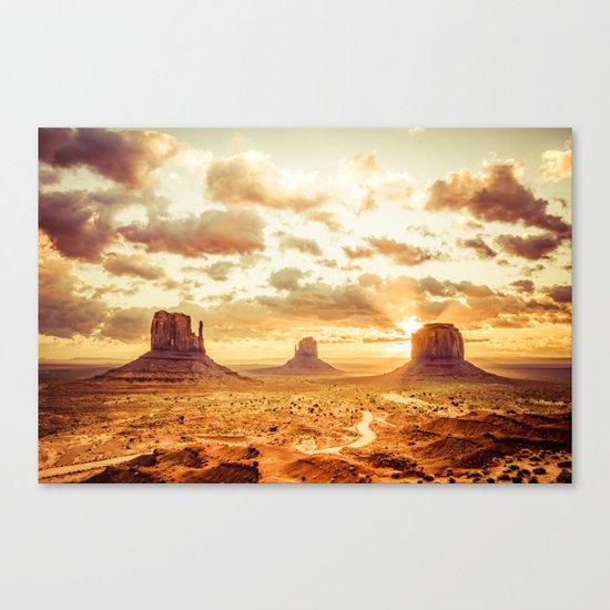 Monument Valley Navajo Tribal Park Arizona Canvas Print