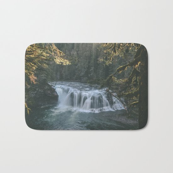 Lewis River Falls Bath Mat