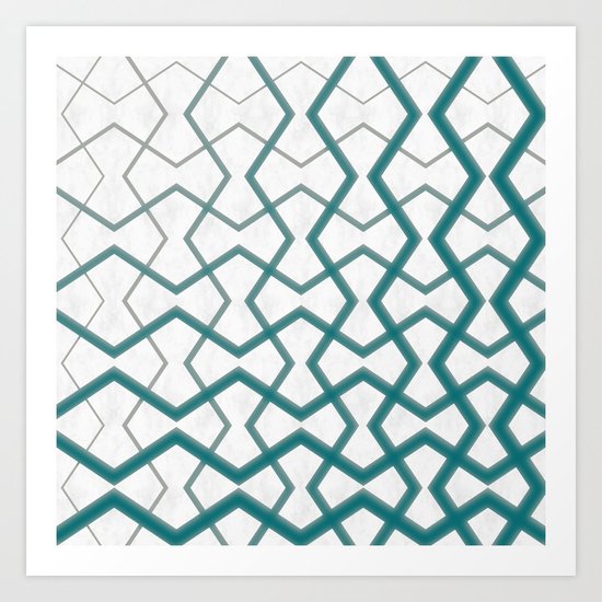 Biscay Bay Under Marble Tiles Art Print
