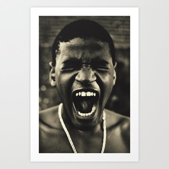 Scream Art Print