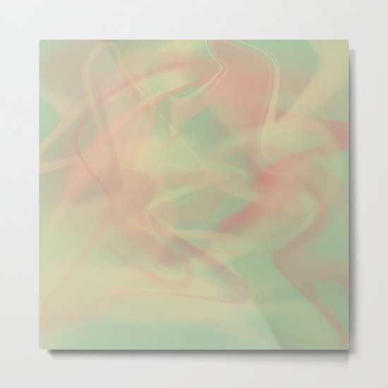 Vintage Swirl Metal Print