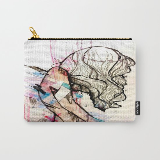 Collapsing Structures Carry-All Pouch
