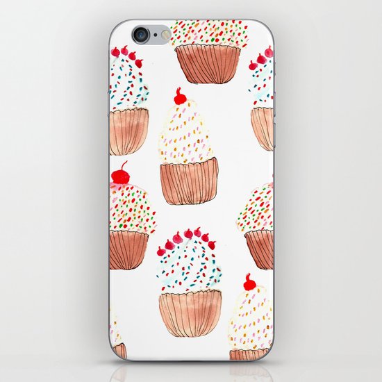 Cupcakes iPhone & iPod Skin
