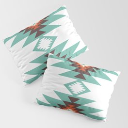 Southwest Santa Fe Geometric Tribal Indian Abstract Pattern Pillow Sham