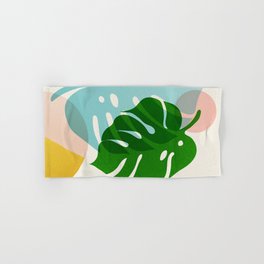 Abstraction_PLANTS_01 Hand & Bath Towel