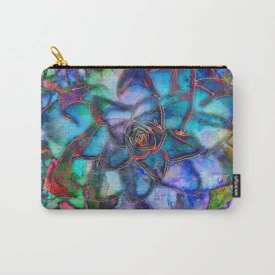 Succulent Carry-All Pouch