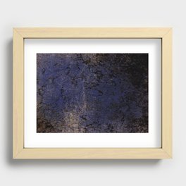 Blue Ground Recessed Framed Print