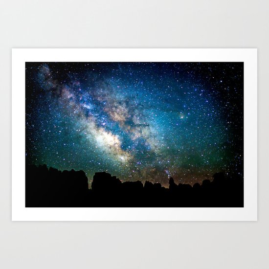 The Milky Way Art Print