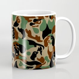 Dachshund  Camouflage Coffee Mug