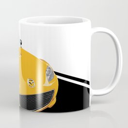 Japanese Roadster 2009, Competition Yellow Coffee Mug