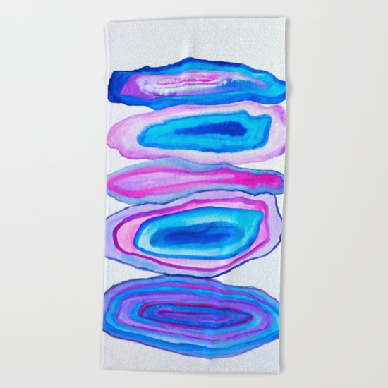 Agate balance Beach Towel