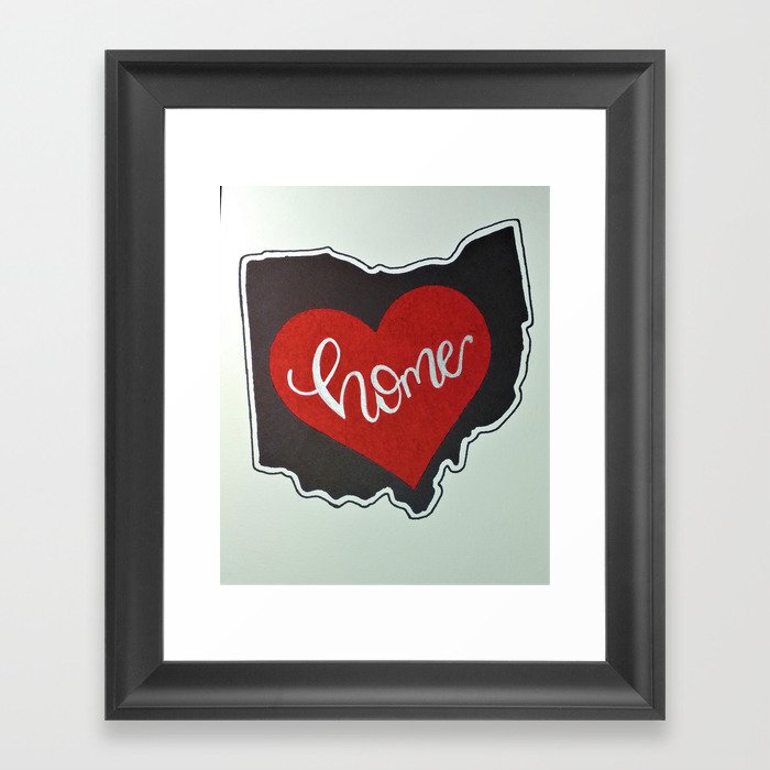 Ohio Home Framed Art Print