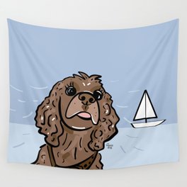 Ellie Mellie sailing Wall Tapestry