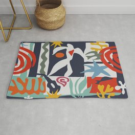 Inspired to Matisse Area & Throw Rug